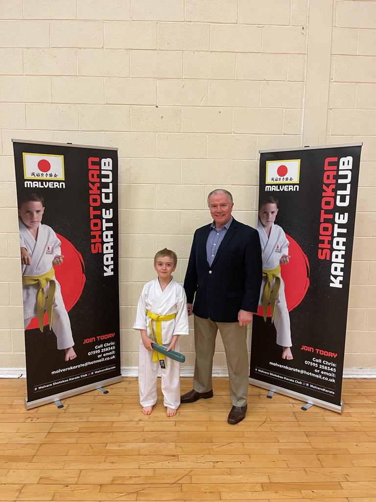 Charlie at karate